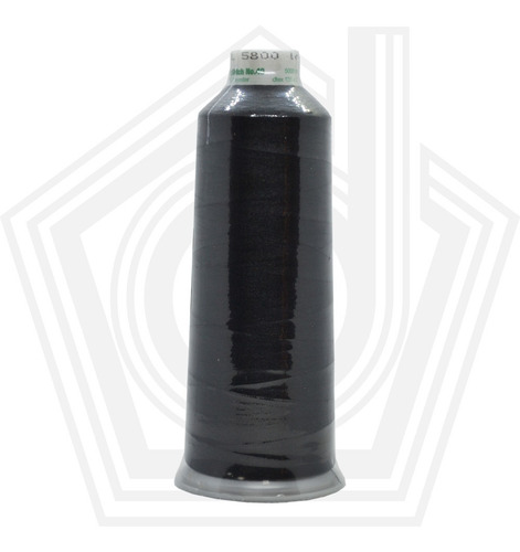 Imagen 2 de 3 de Hilo Negro Polystitch Madeira Para Bordado, Paq. De 10 Hilos
