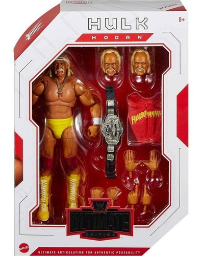 Hulk Hogan Hulkmania Figura Accion Wwe Ultimate Mr. T