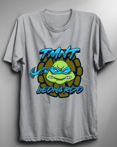 Polera De Mujer De Tortugas Ninjas -  Leonardo - Tmnt