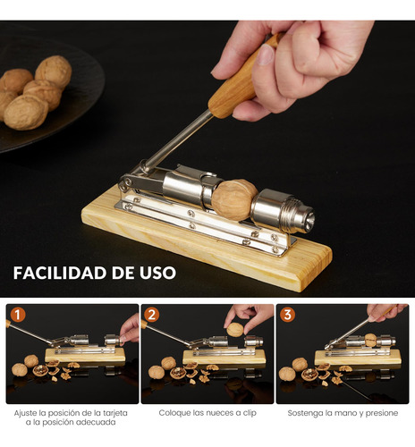 Cascanueces, Herramienta Para Romper Nueces, Herramienta