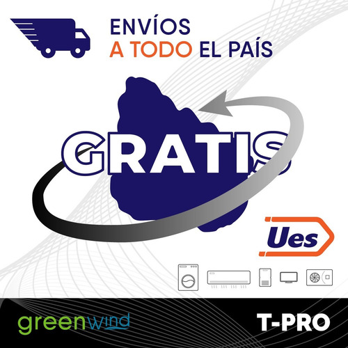 Imagen 7 de 9 de Aire Acondicionado Greenwind T- Pro Inverter 9000 Btu
