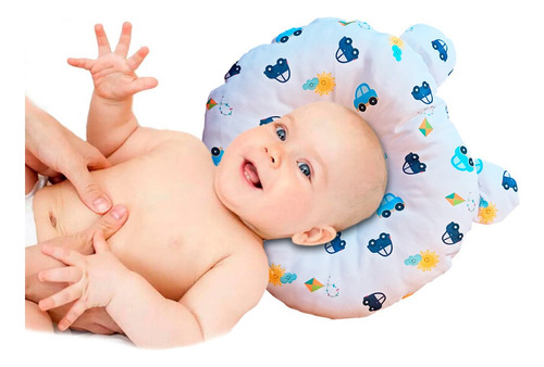 Travesseiro Anatômico Almofada Infantil Bebê Baby Carrinhos