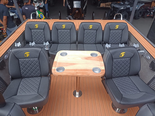 Fluvimar Cherokee 220 + Motor De Popa 200hp V6 Mercury