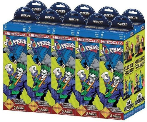 Dc Comics Heroclix The Joker Wild Booster Brick