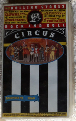 Vhs Rolling Stones Rock And Roll Circus U.s.a.