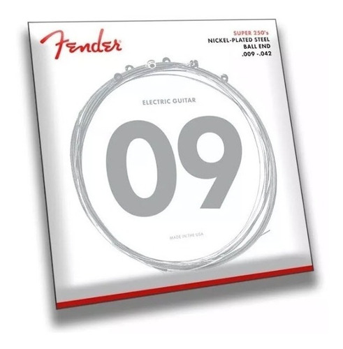 Fender 0730250403 Cuerdas Guitarra Eléctrica 9-42