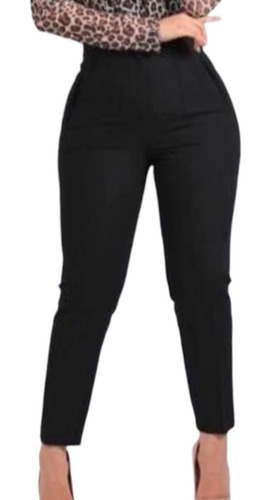 Trouser Color Negro Dama