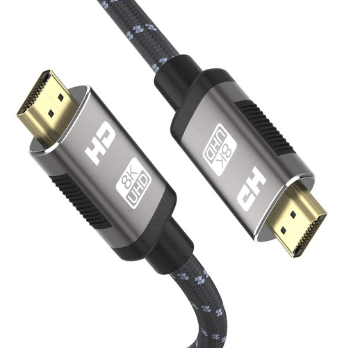 Cable Hdmi 2.1 8k De 6.5 Pies, Cable Hdmi De Velocidad Ultra