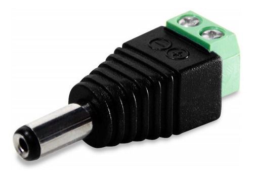 Conector P4 Macho Com Borne Para Alimentação De Câmera