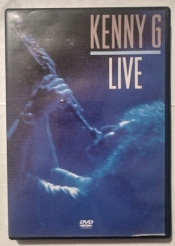 Dvd Kenny G,live, Igual A Novo, Original+brinde