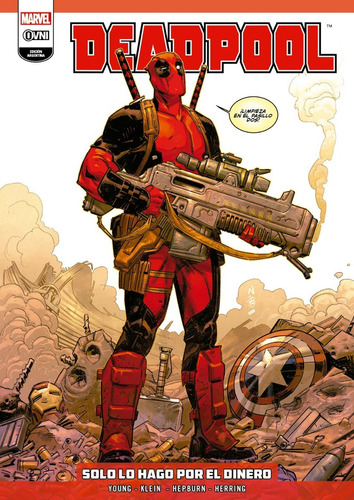 Cómic, Marvel, Deadpool Vol. 1 Solo Lo Hago Por El Dinero