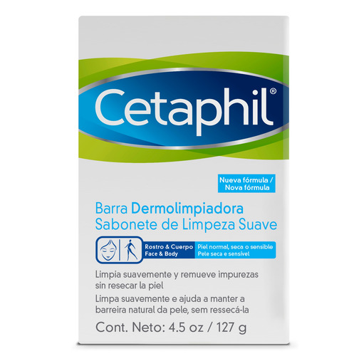 Imagen 1 de 1 de Jabón en barra Cetaphil Dermolimpiadora 127 g