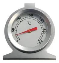 Comprar Termómetro Para Horno Cocina Repostería Parrilla Acero 0-300 Color Plateado