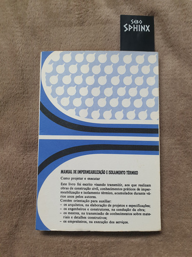 Manual De Impermeabilização E Isolamento Térmico (Usado)