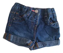 Comprar Short Blue Jeans Corto De Mezclilla Para Bebe Niña 3meses