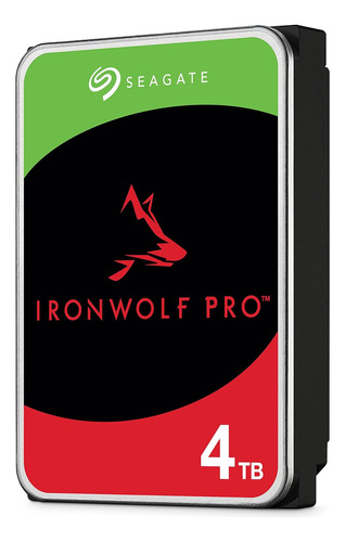 Disco Duro Interno De Disco Duro Seagate Ironwolf Pro De 4 T