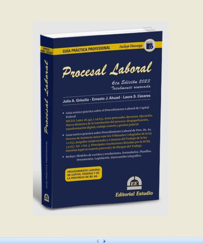 Guia Practica Profesional: Procesal Laboral 6ta. Edicion 202