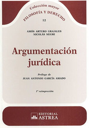 Libro Argumentación Jurídica - 1.ª Ed. 2014 ,1.ª Re Original