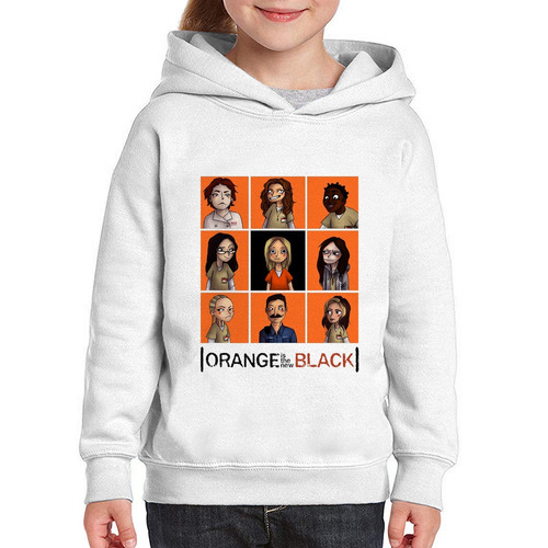 Moletom Infantil Orange Is The New Black Netflix