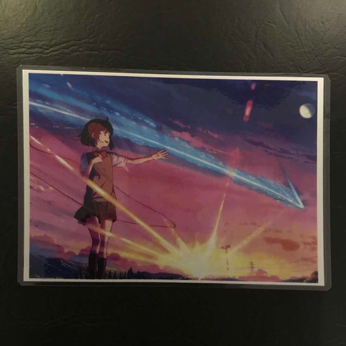 Poster Magico Mitsuha Kimi No Na Wa - Your Name - Animeras