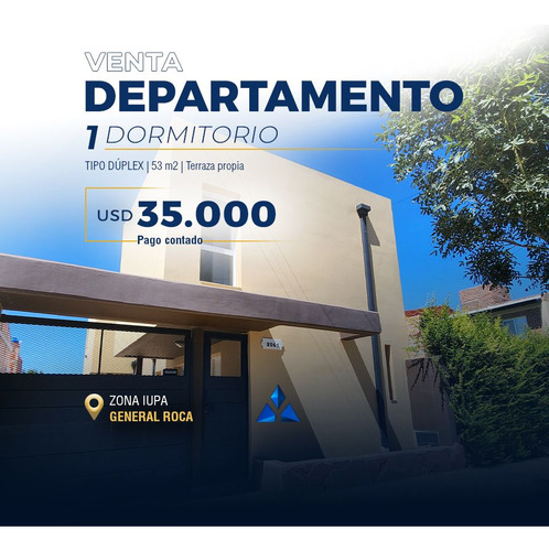 Venta Departamento 1 Dorm, General Roca