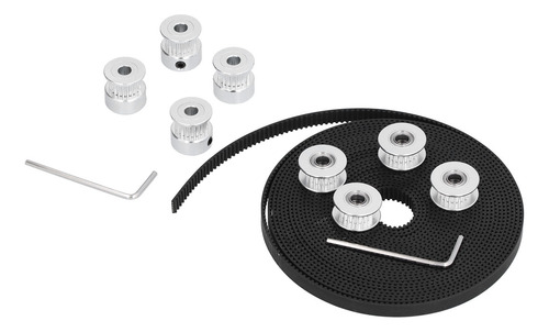 Kit De Ruedas Síncronas Con Polea Para Correa Dentada Gt2, A