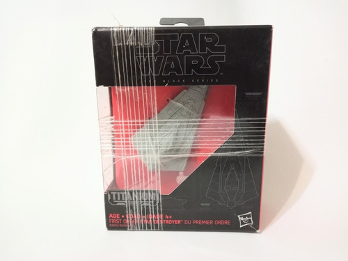 Black Series Star Destroyer First Order Titanium Serie N° 6 (Usado)