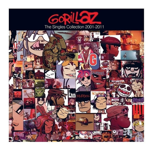 Gorillaz - Singles Collection Cd + Dvd