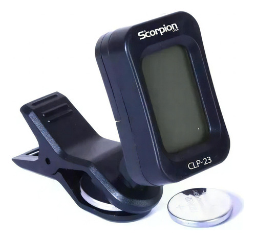 Afinador Digital Clip Tuner Clp-23 Scorpion