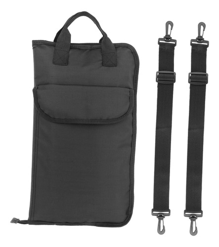 Bolso De Hombro Para Baquetas De Tambor Negro Poner 24 Palos