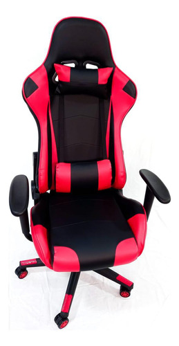 Cadeira Gamer Plus Bulk Vermelho Mecanismo Sincronizado