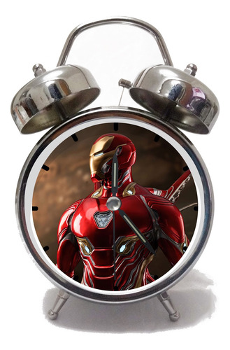 Iron Man Avengers Capitán América Marvel Despertador Reloj 