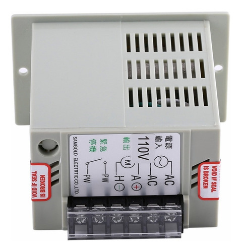 . 24v-90v Ajustable Controlador De Velocidad Del Motor Dc