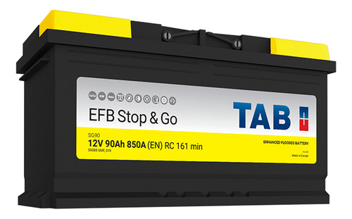 Bateria Tab Efb 49-1300 Start Stop 1270 Amp