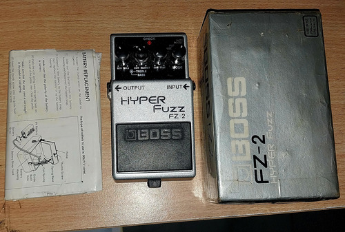 Boss Fz 2 Hyper Fuzz, Mxr Fulltone Ehx Strymon Moer Nux