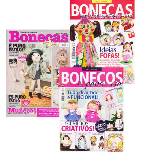 Revista De Moldes De Roupas De Bonecas