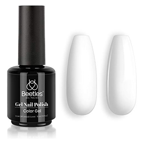 Esmalte Para Uñas De Gel Blanco Uñas Francesas 15ml 1pz Ge A-french White