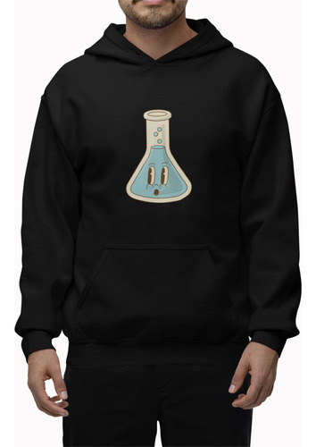 Sudadera Quimica Tubo De Ensayo Quimicos Hoodie Carita