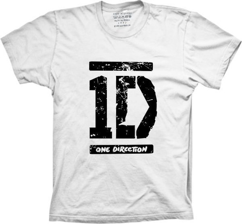 Camisa, Camiseta Silk Banda One Direction 1d Personalizada