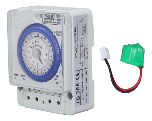 L Interruptor De Control Horario Mecánico Tipo Reloj