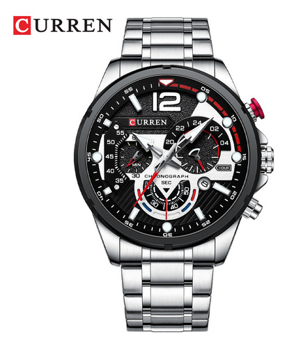 Reloj Curren 8395 Sport De Acero Inoxidable De Lujo For