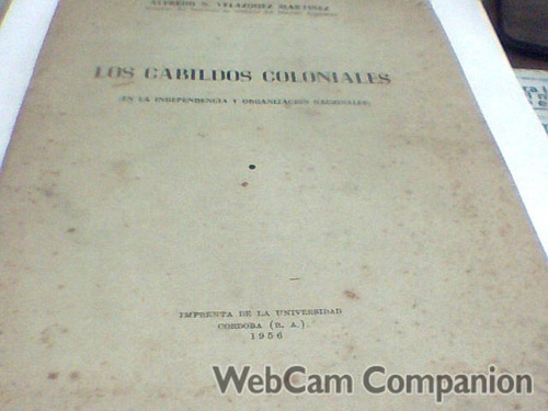 Los Cabildos Coloniales - Alfredo N. Velazquez Martinez (e)