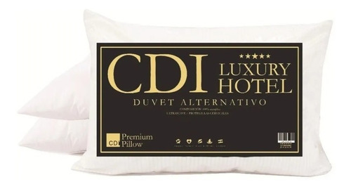 Imagen 3 de 8 de Almohada Luxury Hotel 50x70 Microfibra Hotelera