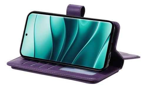 Funda Tipo Billetera Multifuncional Para Redmi Note 14 Pro+