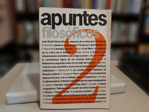 Apuntes Filosóficos.ucv