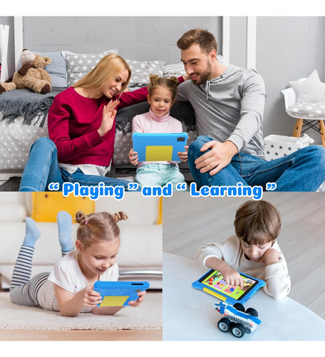Kids Tablet 7 Pulgadas, Android 13 Tablet Para Niños Quad...