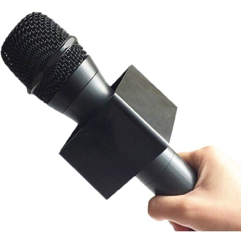 Cubo Microfono, Cubo Acrilico Porta Logo Microfono
