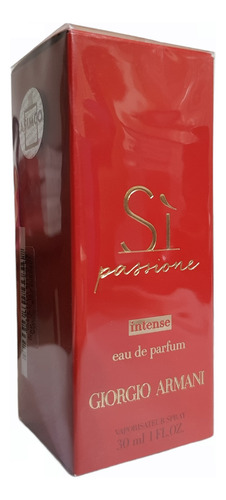 Si Passione Intense 30ml Edp De Armani (dama)