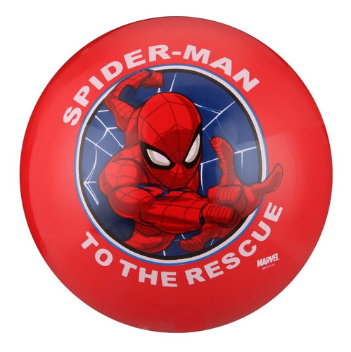 Pelota #5 Spiderman D1 Rojo
