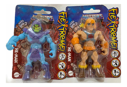 Master Of The Universe He Man & Skeletor Flextreme